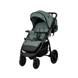 INDIGO Коляска EPICA XL AIR с сумкой (2кол.(20,3см)2кол.(30,5см)(упак.1шт.)( (зеленый-серый)