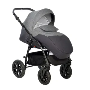 INDIGO Коляска CHARLOTTE Sity 2в1 (Cs 04 (черный + т.серый) INDIGO Коляска CHARLOTTE Sity 2в1 (Cs 04 (черный + т.серый)