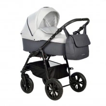 INDIGO Коляска CHARLOTTE Sity 2в1 Cs 05 (т. серый + св. серый)