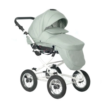 INDIGO Коляска BARBARA 2в1 Classic Ba 02 (шалфей) INDIGO Коляска BARBARA 2в1 Classic Ba 02 (шалфей)