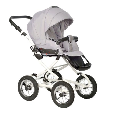 INDIGO Коляска BARBARA 2в1 Classic Ba 04 (св. серый) INDIGO Коляска BARBARA 2в1 Classic Ba 04 (св. серый)