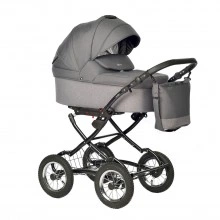 INDIGO Коляска BARBARA 2в1 Classic Ba 05 (т. серый)