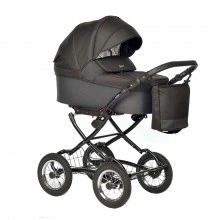 INDIGO Коляска BARBARA 2в1 Classic Ba 06 (черный)