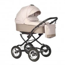 INDIGO Коляска BARBARA 2в1 Classic Ba 08 (бежевый)