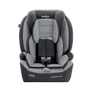 INDIGO Автокресло WINNER ISOFIX, YB706B, группа 1 + 2 + 3 (9-36 кг), (упак.2 шт.) (т.серый-св.серый) INDIGO Автокресло WINNER ISOFIX, YB706B, группа 1 + 2 + 3 (9-36 кг), (упак.2 шт.) (т.серый-св.серый)
