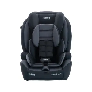 INDIGO Автокресло WINNER ISOFIX, YB706B, группа 1 + 2 + 3 (9-36 кг), (упак.2 шт.) (черный-серый) INDIGO Автокресло WINNER ISOFIX, YB706B, группа 1 + 2 + 3 (9-36 кг), (упак.2 шт.) (черный-серый)