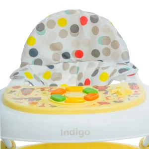 INDIGO Ходунки BUBBLE 6 колес, муз. (упак.7 шт.) (желтый) INDIGO Ходунки BUBBLE 6 колес, муз. (упак.7 шт.) (желтый)