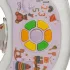INDIGO Ходунки BUBBLE 6 колес, муз. (упак.7 шт.) (фиолетовый) INDIGO Ходунки BUBBLE 6 колес, муз. (упак.7 шт.) (фиолетовый)