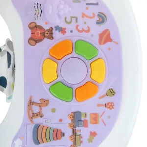 INDIGO Ходунки BUBBLE C 6 силиконовых колес, муз. (упак.7 шт.) (фиолетовый) INDIGO Ходунки BUBBLE C 6 силиконовых колес, муз. (упак.7 шт.) (фиолетовый)