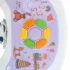 INDIGO Ходунки BUBBLE C 6 силиконовых колес, муз. (упак.7 шт.) (фиолетовый) INDIGO Ходунки BUBBLE C 6 силиконовых колес, муз. (упак.7 шт.) (фиолетовый)