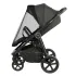 INDIGO Коляска CORSA (2кол.(20см)2кол.(29см)(упак.1шт.) (черный) INDIGO Коляска CORSA (2кол.(20см)2кол.(29см)(упак.1шт.) (черный)