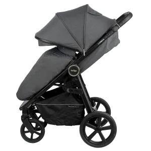 INDIGO Коляска CORSA (2кол.(20см)2кол.(29см)(упак.1шт.) (графит) INDIGO Коляска CORSA (2кол.(20см)2кол.(29см)(упак.1шт.) (графит)