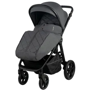 INDIGO Коляска CORSA (2кол.(20см)2кол.(29см)(упак.1шт.) (графит) INDIGO Коляска CORSA (2кол.(20см)2кол.(29см)(упак.1шт.) (графит)
