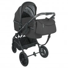 INDIGO Коляска CARRY 2в1 (черный)