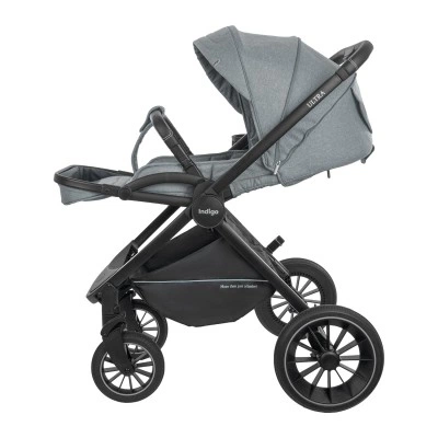 INDIGO Коляска ULTRA 2в1 (серый) INDIGO Коляска ULTRA 2в1 (серый)