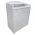 INDIGO Комод Style 800/4 с широким пеленальным столиком, МДФ (белый-белый) INDIGO Комод Style 800/4 с широким пеленальным столиком, МДФ (белый-белый)