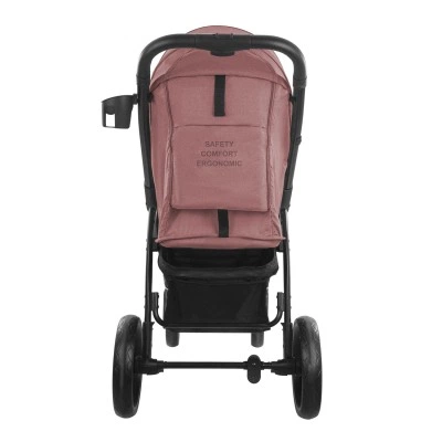 Прогулочная коляска Индиго EPICA XL, Розовый, диаметр колёс 19 х 29 Прогулочная коляска Индиго EPICA XL, Розовый, диаметр колёс 19 х 29