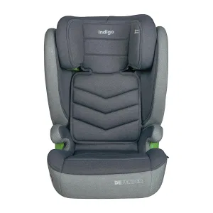INDIGO Автокресло DEFENDER I-SIZE ISOFIX, группа 2 + 3 (15-36кг), (упак.2шт.) (темно-серый) INDIGO Автокресло DEFENDER I-SIZE ISOFIX, группа 2 + 3 (15-36кг), (упак.2шт.) (темно-серый)