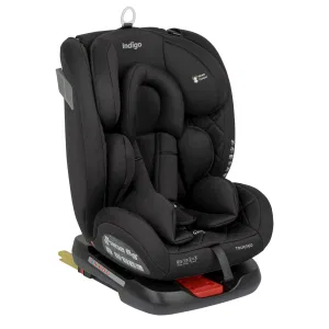 INDIGO Автокресло TOURNEO ISOFIX, группа 0 + 1 + 2 + 3 (0-36 кг), (упак.1 шт.) (черный твил) INDIGO Автокресло TOURNEO ISOFIX, группа 0 + 1 + 2 + 3 (0-36 кг), (упак.1 шт.) (черный твил)