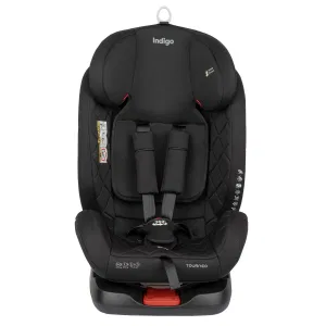 INDIGO Автокресло TOURNEO ISOFIX, группа 0 + 1 + 2 + 3 (0-36 кг), (упак.1 шт.) (черный твил) INDIGO Автокресло TOURNEO ISOFIX, группа 0 + 1 + 2 + 3 (0-36 кг), (упак.1 шт.) (черный твил)