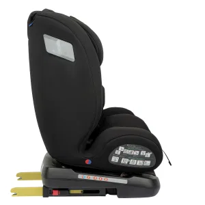 INDIGO Автокресло TOURNEO ISOFIX, группа 0 + 1 + 2 + 3 (0-36 кг), (упак.1 шт.) (черный твил) INDIGO Автокресло TOURNEO ISOFIX, группа 0 + 1 + 2 + 3 (0-36 кг), (упак.1 шт.) (черный твил)