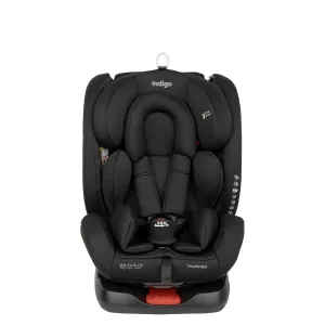 INDIGO Автокресло TOURNEO ISOFIX, группа 0 + 1 + 2 + 3 (0-36 кг), (упак.1 шт.) (черный твил) INDIGO Автокресло TOURNEO ISOFIX, группа 0 + 1 + 2 + 3 (0-36 кг), (упак.1 шт.) (черный твил)