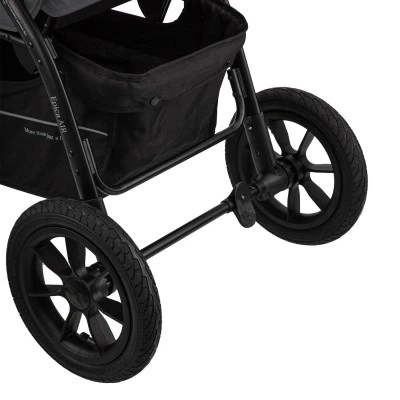 Прогулочная коляска Индиго EPICA XL AIR, Темно-серый, колёса резиновые надувные Прогулочная коляска Индиго EPICA XL AIR, Темно-серый, колёса резиновые надувные