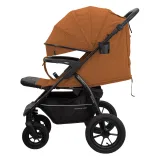 INDIGO Коляска EPICA XL AIR (2кол.(20,3см)2кол.(30,5см)(упак.1шт.) (терракот)