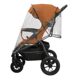 INDIGO Коляска EPICA XL AIR (2кол.(20,3см)2кол.(30,5см)(упак.1шт.) (терракот)