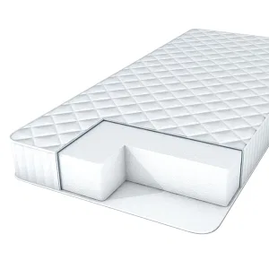 INDIGO Матрас Comfort Classic, микрофибра (119х59х12) (светлый) INDIGO Матрас Comfort Classic, микрофибра (119х59х12) (светлый)