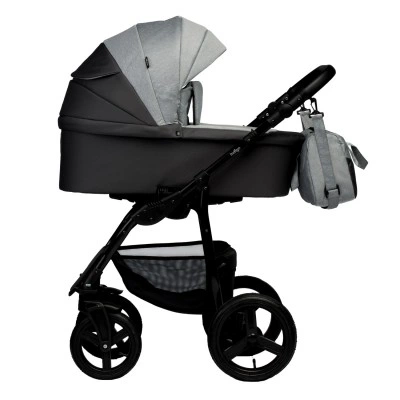 INDIGO Коляска IMPULSE 2в1 Im 04 (т. серый + серый) INDIGO Коляска IMPULSE 2в1 Im 04 (т. серый + серый)