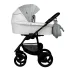 INDIGO Коляска IMPULSE ECO 2в1 (Ie 03 (белая кожа + серый) INDIGO Коляска IMPULSE ECO 2в1 (Ie 03 (белая кожа + серый)