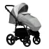 INDIGO Коляска IMPULSE ECO 2в1 (Ie 03 (белая кожа + серый) INDIGO Коляска IMPULSE ECO 2в1 (Ie 03 (белая кожа + серый)