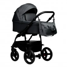 INDIGO Коляска IMPULSE ECO 2в1 Ie 06 (серая кожа + серый)