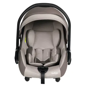 INDIGO Автокресло BONNY, группа 0 + (0-13 кг), (упак.6 шт.) (бежевый-коричневый) INDIGO Автокресло BONNY, группа 0 + (0-13 кг), (упак.6 шт.) (бежевый-коричневый)