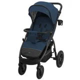 INDIGO Коляска EPICA XL AIR с сумкой (2кол.(20,3см)2кол.(30,5см)(упак.1шт.) (синий)
