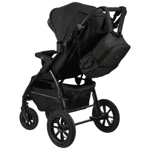 INDIGO Коляска EPICA XL AIR с сумкой (2кол.(20,3см)2кол.(30,5см)(упак.1шт.) (черный) INDIGO Коляска EPICA XL AIR с сумкой (2кол.(20,3см)2кол.(30,5см)(упак.1шт.) (черный)