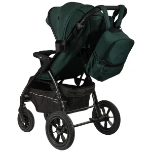 INDIGO Коляска EPICA XL AIR с сумкой (2кол.(20,3см)2кол.(30,5см)(упак.1шт.) (темно-зеленый) INDIGO Коляска EPICA XL AIR с сумкой (2кол.(20,3см)2кол.(30,5см)(упак.1шт.) (темно-зеленый)