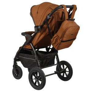 INDIGO Коляска EPICA XL AIR с сумкой (2кол.(20,3см)2кол.(30,5см)(упак.1шт.) (терракот) INDIGO Коляска EPICA XL AIR с сумкой (2кол.(20,3см)2кол.(30,5см)(упак.1шт.) (терракот)