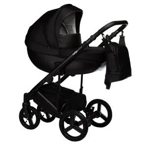 INDIGO Коляска TOUR ECO 2в1 (Te 06 (черная кожа) INDIGO Коляска TOUR ECO 2в1 (Te 06 (черная кожа)
