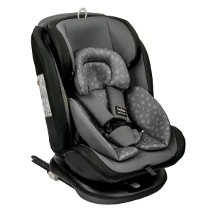 INDIGO Автокресло Advanced ISOFIX, группа 0 + 1 + 2 + 3 (0-36 кг), (упак.1 шт.) (серый-черный) INDIGO Автокресло Advanced ISOFIX, группа 0 + 1 + 2 + 3 (0-36 кг), (упак.1 шт.) (серый-черный)