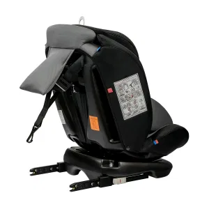 INDIGO Автокресло Advanced ISOFIX, группа 0 + 1 + 2 + 3 (0-36 кг), (упак.1 шт.) (серый-черный) INDIGO Автокресло Advanced ISOFIX, группа 0 + 1 + 2 + 3 (0-36 кг), (упак.1 шт.) (серый-черный)