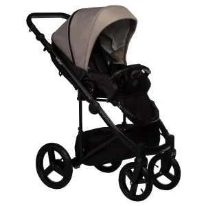INDIGO Коляска TOUR ECO 3в1 (Te 09 (черная кожа + серо-бежевый) INDIGO Коляска TOUR ECO 3в1 (Te 09 (черная кожа + серо-бежевый)
