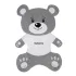 INDIGO Электронные качели TEDDY (0-9 кг), с адаптером, п/у, 12 мел., 5 скоростей, москитка (упак.2 шт.)(Ind (серый) INDIGO Электронные качели TEDDY (0-9 кг), с адаптером, п/у, 12 мел., 5 скоростей, москитка (упак.2 шт.)(Ind (серый)