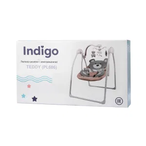 INDIGO Электронные качели TEDDY (0-9 кг), с адаптером, п/у, 12 мел., 5 скоростей, москитка (упак.2 шт.)(Ind (синий) INDIGO Электронные качели TEDDY (0-9 кг), с адаптером, п/у, 12 мел., 5 скоростей, москитка (упак.2 шт.)(Ind (синий)