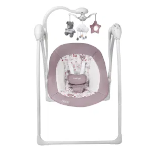 INDIGO Электронные качели TEDDY (0-9 кг), с адаптером, п/у, 12 мел., 5 скоростей, москитка (упак.2 шт.)(Ind (розовый) INDIGO Электронные качели TEDDY (0-9 кг), с адаптером, п/у, 12 мел., 5 скоростей, москитка (упак.2 шт.)(Ind (розовый)