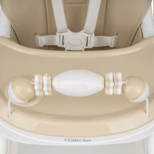 INDIGO Стул для кормления CORN flex (бежевый) INDIGO Стул для кормления CORN flex (бежевый)