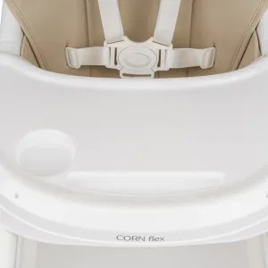 INDIGO Стул для кормления CORN flex (бежевый) INDIGO Стул для кормления CORN flex (бежевый)