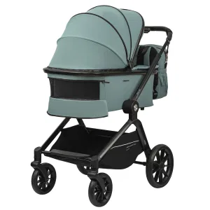 INDIGO Коляска SOLAR 2в1 (зеленый) INDIGO Коляска SOLAR 2в1 (зеленый)