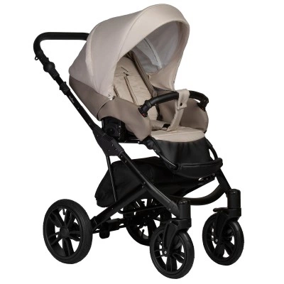 INDIGO Коляска MIO S 2в1 03 (т. бежевая кожа + св. бежевый) INDIGO Коляска MIO S 2в1 03 (т. бежевая кожа + св. бежевый)